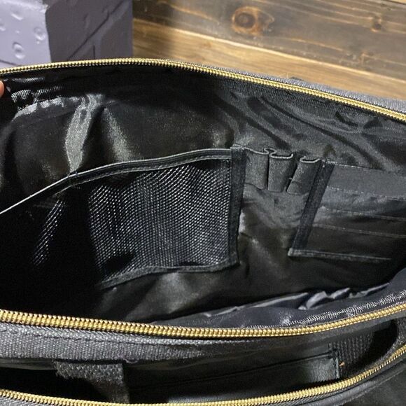 Eddie Bauer Charcoal Laptop Ipad Travel Business Bag - Picture 8 of 11